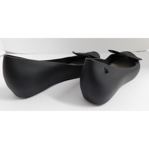 Mel Dreamed by Melissa Mickey and Minnie Mouse Black Flats-Size 9 - Picture 6 of 7